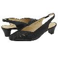 Ros Hommerson Pond Black Portofino Calf Pumps/Heels