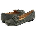 Naturalizer Levity Grey Nubuck Loafers