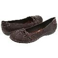 MIA Randi Brown Leather Flats (Size 5.5)