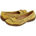 Naturalizer Commerce Forsythia Soft Buck/Mesh/Shiny Flats