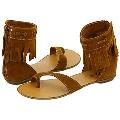 MIA Pocahontas Tan Suede Sandals