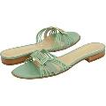 BRUNOMAGLI Corio Mint Kidskin/Patent Sandals