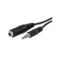 Eforcity 5-foot Black 3.5mm M/F Audio Extension Cable
