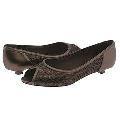 Nina Smile-YS Chocolate/Dark Brown Luster Satin/Foil