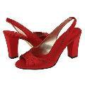 Nina Farrell-LS Red Rouge Luster Satin