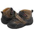 Petit 44668 (Infant/Toddler) Black Leather/Distressed Grey