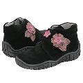 Petit 44747 (Infant/Toddler) Black Suede/Silver Leather