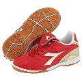 Diadora Kids Maximus ID Jr (Toddler/Youth) Red Capital/Gold/White