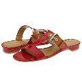 A. Marinelli Devon Red Patent/Natural Vachetta