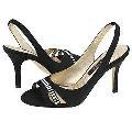 Nina Vivian Black Luster Satin