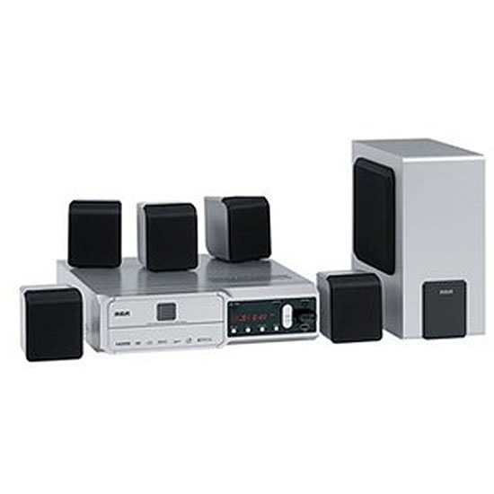 RCA RTD209 250 Watts 5 Disc DVD CD Home Theater System with Mp3 Player