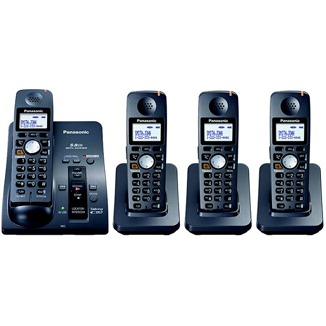 Panasonic KX TG6051M 5.8 GHz Expandable Digital Cordless Phone System
