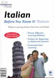 PC/MAC - Before You Know It Italian Deluxe