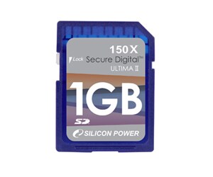 Silicon Power 1GB 150X High Speed SD Card