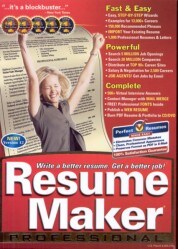 PC - Resume Maker Deluxe 12