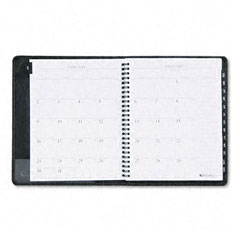 At-A-Glance Executive Weekly/Monthly Planner - 1 Week/Spread Black