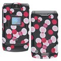 Pink Dots Clip-On Case for Motorola RAZR V3 / V3c