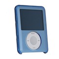 Blue Clip On Case with Lanyard for iPod Gen3 Nano