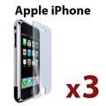 Reusable Screen Protectors for Apple iPhone (Pack of 3)