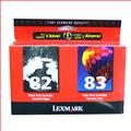 Lexmark No. 82/83 Ink Cartridges
