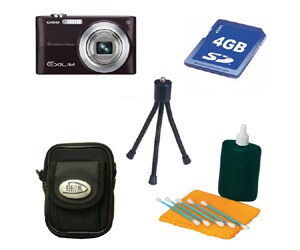 Casio EX-Z200BK 10.1 MP Black Digital Camera Bonus