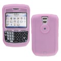 Silicone Skin Case for Blackberry Curve 8700, Pink