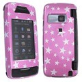 Clip-on Case for LG VX10000 Voyager, Silver Stars