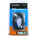 Linksys SVPS06 KVM Cable 6pin PS-2 HD-15 6ft