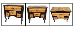 Calligraphy Lowboy Coffer Cabinet (China)