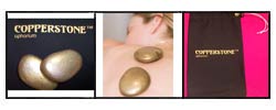 Home Use  Massaging Copperstone 2-pack Set