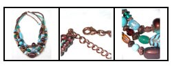Handmade Brass Southwest Bazaar Necklace (India)