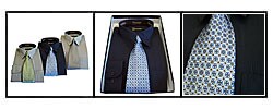 Dolphino Men's Dress Shirt and Tie Gift Set