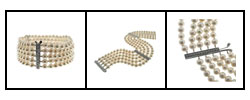 Freshwater Pearl Five-strand Bracelet (4-5 mm/7 in.)