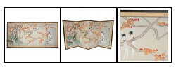 Birds of Longevity Silk Screen (China)