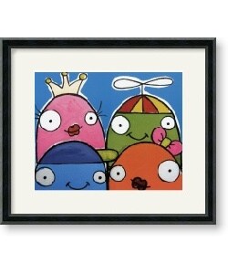 Bren Bataclan 'All the Gang' Framed Art
