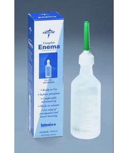 Medline Enema, Disposable, Phosphate, 4.5 fl-ounce (Case of 24) by Medline Indust
