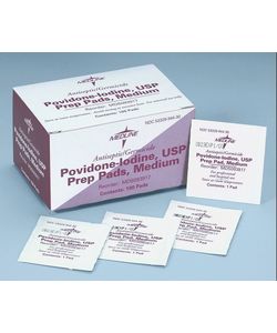Medline Povidone/Iodine Prep Pad (Case of 1000)