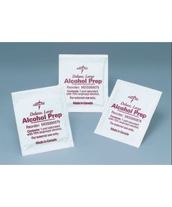 Medline Medium 2-ply Alcohol Prep Pad (bulk of 3000)