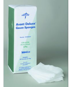 Delux 4-Ply Non-Woven Gauze Sponges (Case of 4000)