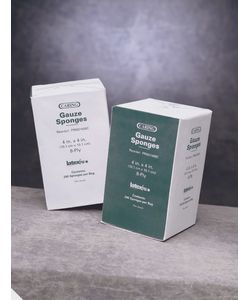 Non-Sterile 8-Ply 4in x 4in Gauze Sponge (Case of 4000)