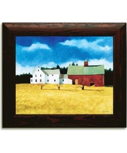 Marieluise Hutchinson Windfalls Framed Canvas