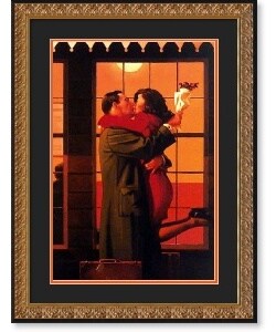 Jack Vettriano Back Where You Belong Framed Art