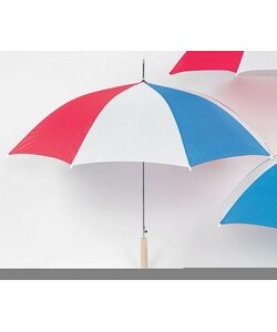 RainWorthy 48-inch Red/ White/ Blue Golf Umbrella (Case of