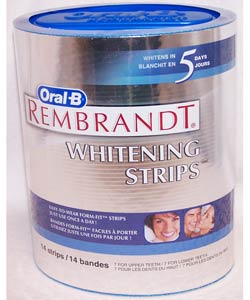 Rembrandt Oral-B Whitening Strips (case of 3)