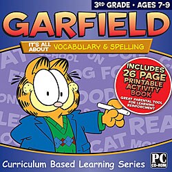 Garfield: It's All About Vocabulary and Spelling [JC] [Ages 7-9]