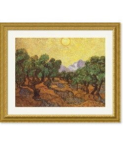 Vincent van Gogh The Olive Trees Framed Art Print