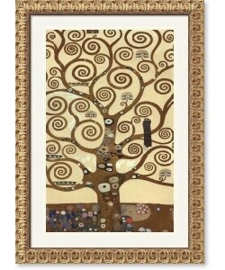 Gustav Klimt The Tree of Life Framed Art Print
