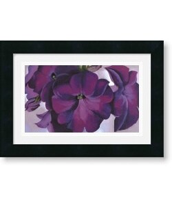 Georgia O'Keeffe Petunias, 1925 Framed Art Print