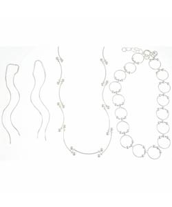Sterling Silver Designer-style Jewelry Set (Case of 3)