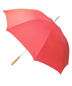 RainWorthy 48-inch Solid Red Golf Umbrella (Pack o